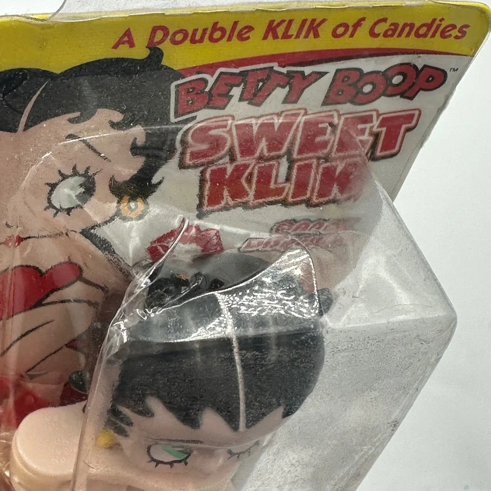 Betty Boop Sweet Klik Candy Dispenser 2006 Ausome Candies NIP NOS Packaging Wear